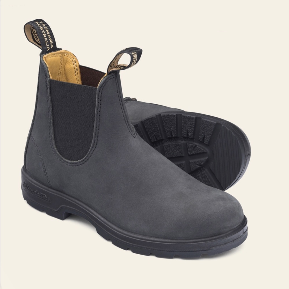 Blundstone 587 Classics Rustic Black Chelsea Boots